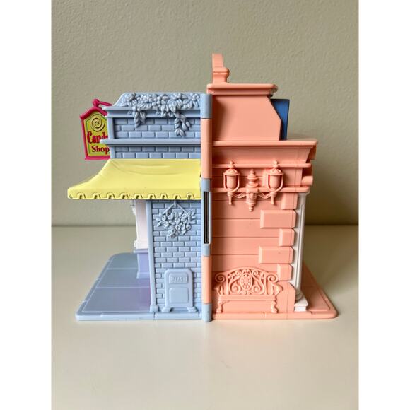 Vintage 2001 Fisher-Price Sweet Streets Candy Shop/Dance Studio Carrying Case - Picture 2 of 8